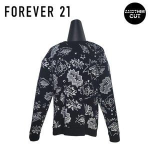 Forever 21 Sweatshirt Comic Graphic Long Sleeve PREOWNED/USED